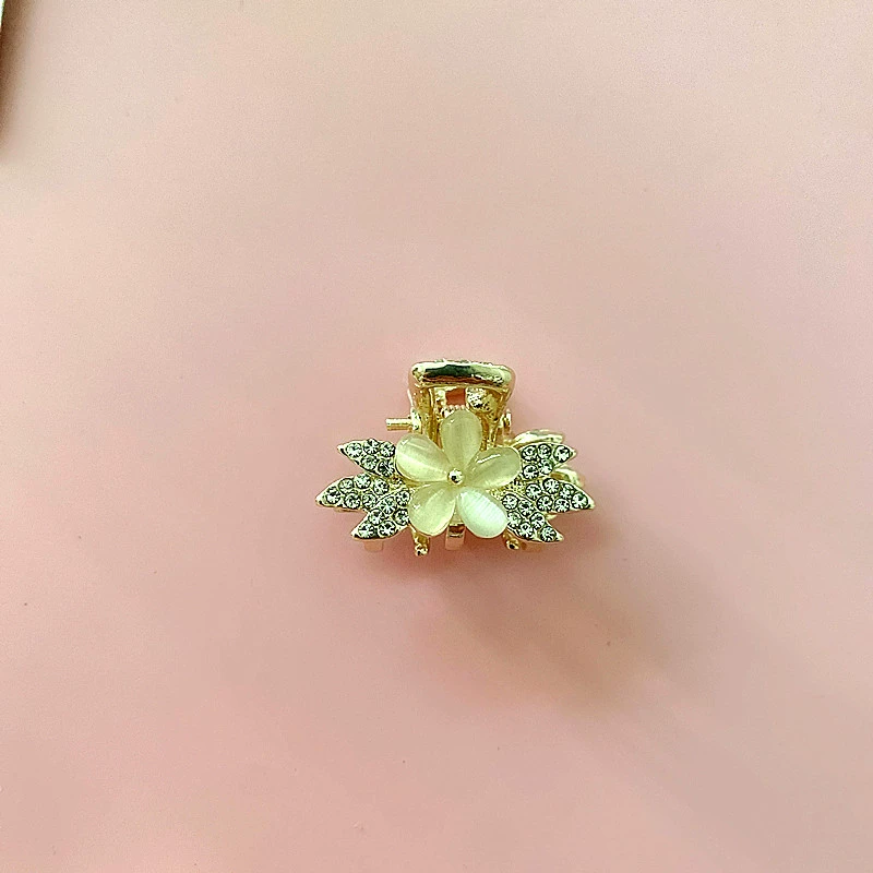 Metal crab pin, hairgrip, Korean bangs, cat's eye