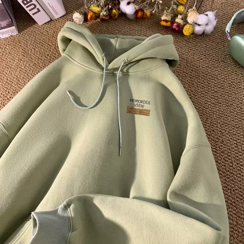 Толстовка мужской 2024 новый весенний и осенний подросток с длинным рукавом с капюшоном свитер тренд американский прилив толстовка с капюшоном