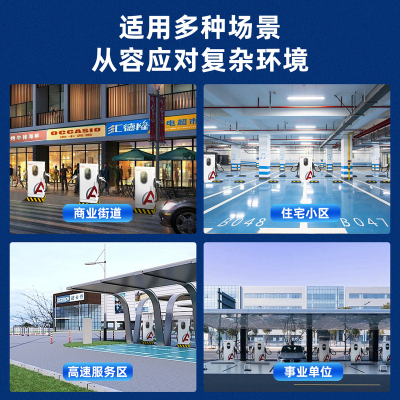 60kW80kW120kW160kW デュアルガン DC 自動車充電パイル商業運営高速充電パイルメーカー|undefined