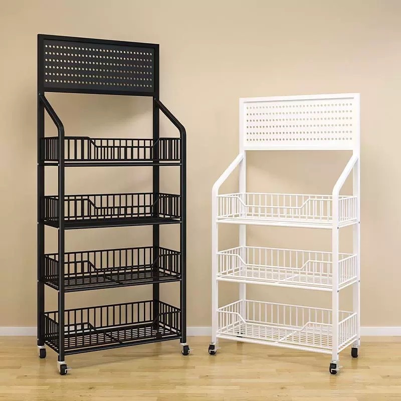 スーパー棚コンビニ移動玩具展示棚家庭用スナック多層置物棚カート卸売り|undefined