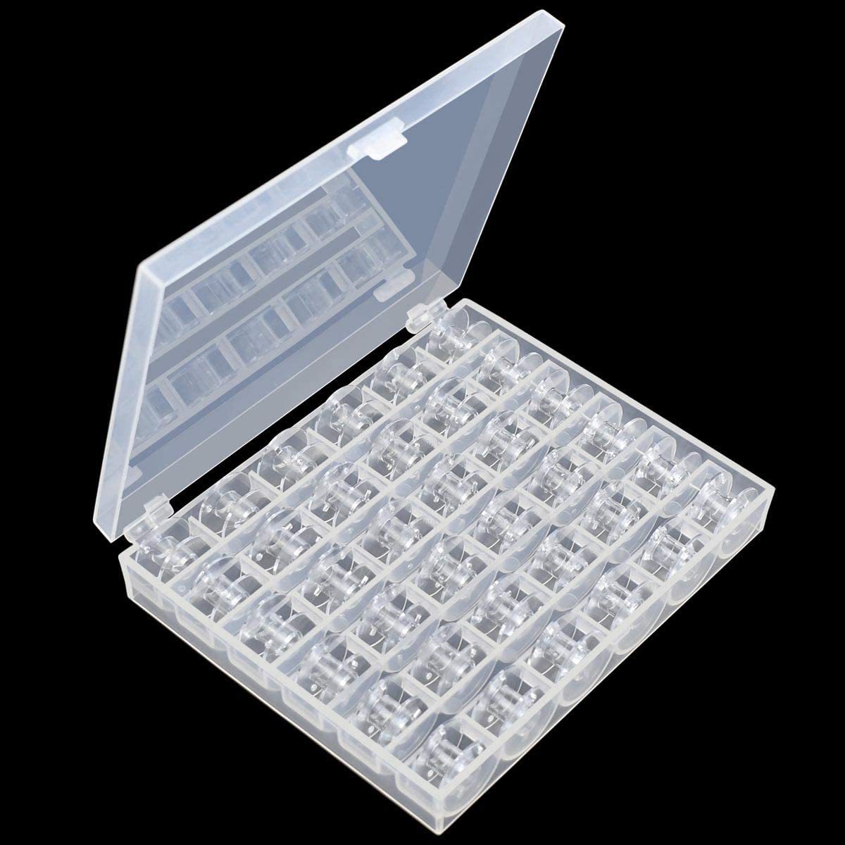 Caja de bobinas de coser (25/36 piezas, 5 colores) - Modelo 2518P, multifuncional, para máquina de coser eléctrica doméstica