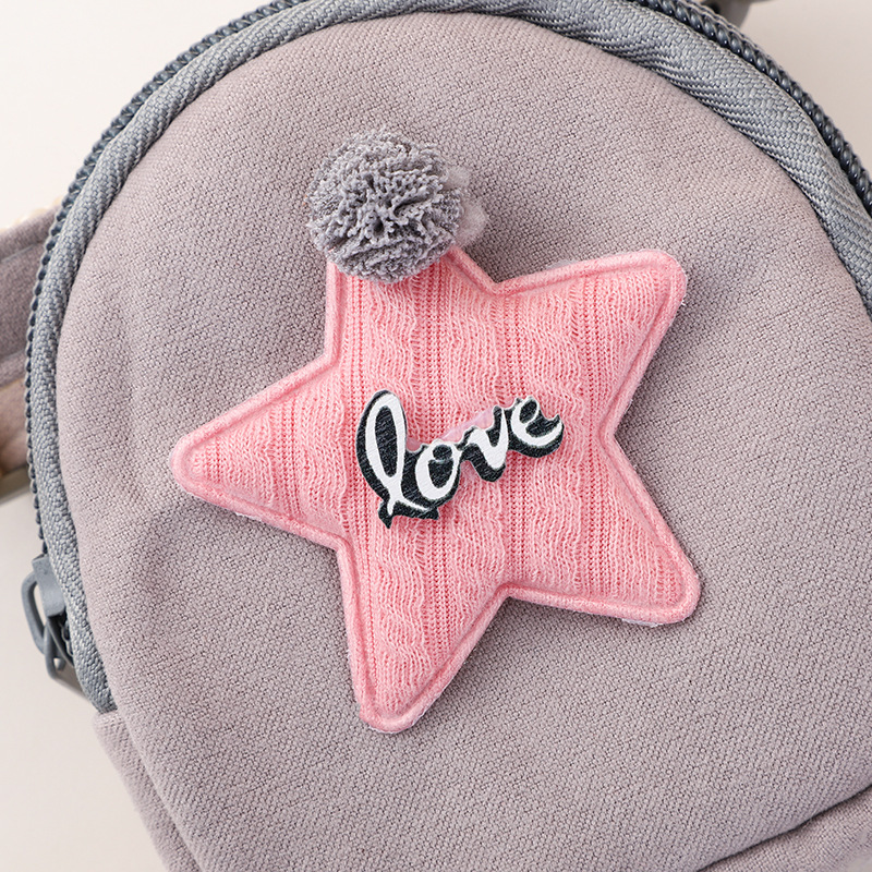 Coleira para cachorro e gato com estrela do mar fofa, colete, mochila, bolsa escolar para atividades ao ar livre, suprimentos para animais de estimação_voghion.com