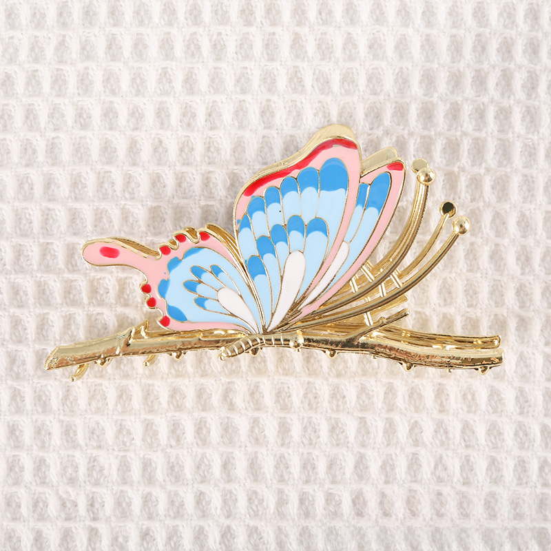 Kapaszkodó Csat Festett Pillangó Nagy Elegáns Antik Hajtű 2022 Nyári Új Hátulra Festett Haj Fejfedő Cápacsat_voghion.com