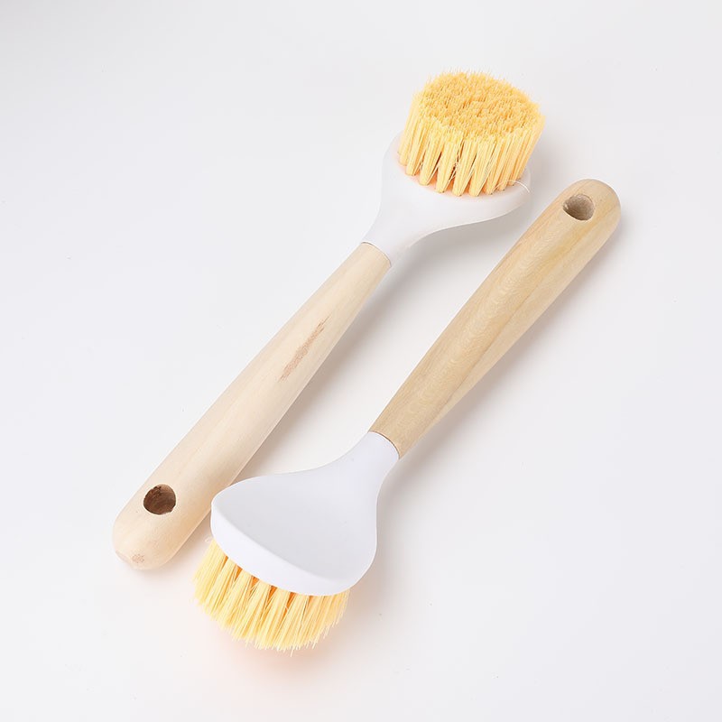 Pot brush wooden handle pot brush household multifunctional long…
