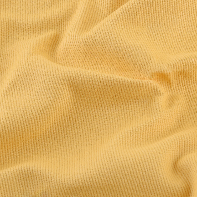 2022 nuevo 10s * 10s 270gsm teñido suave tela de pantalones de algodón 100%