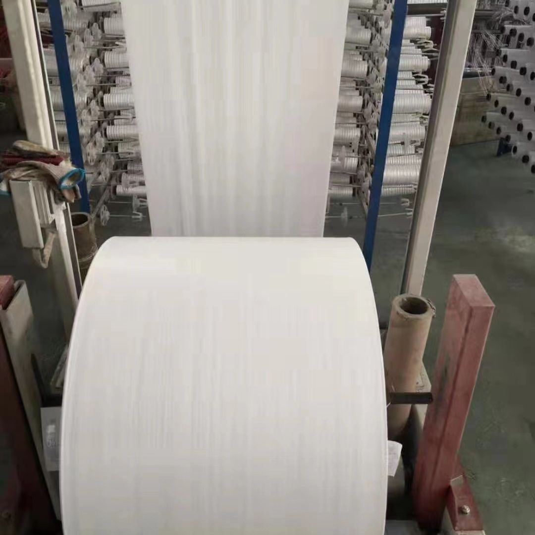 厂家批发白色编织布卷布pp塑料编织袋卷筒蛇皮袋原材料单层双层