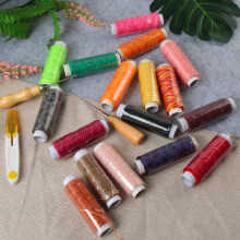 0.8mm扁蜡线  50米皮革线牛皮手缝线 diy编织线修鞋补鞋线