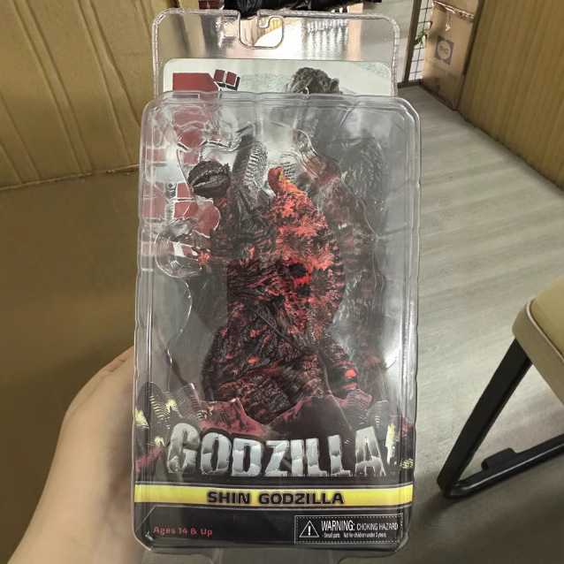 NECA película versión 2016 real Godzilla dinosaurio monstruo móvil Godzilla hecho a mano modelo regalo juguete