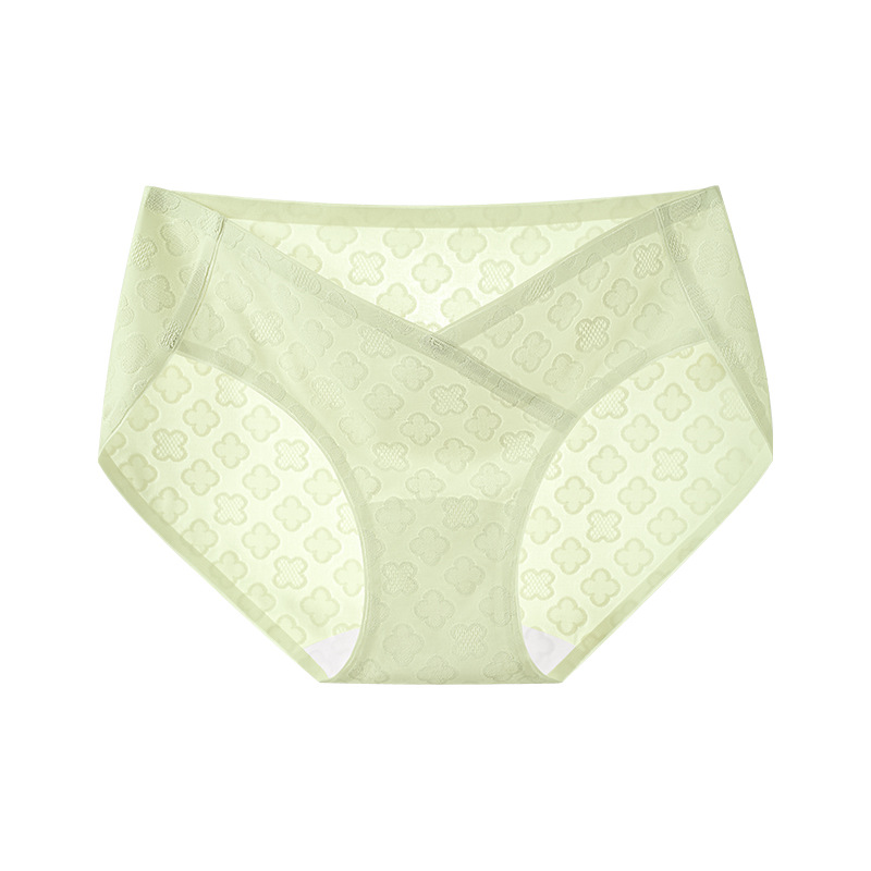 Ropa interior de maternidad estilo fino de verano embarazo temprano, medio y tardío entrepierna de algodón puro especial entrepierna antibacteriana seda de hielo ropa interior de maternidad sin costuras