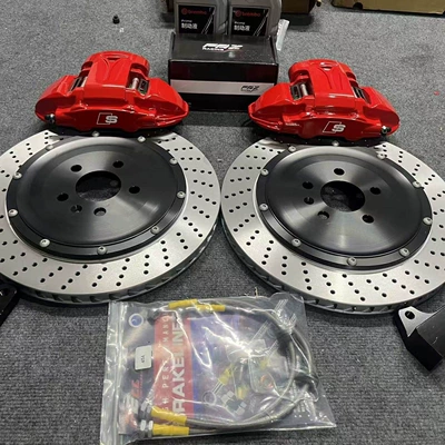 with V6 F50 — Brake caliper cover - mechanical-and-electrical-all-in-onedigital-handbrake-rear-wheel-four-piston-front-wheel-pair