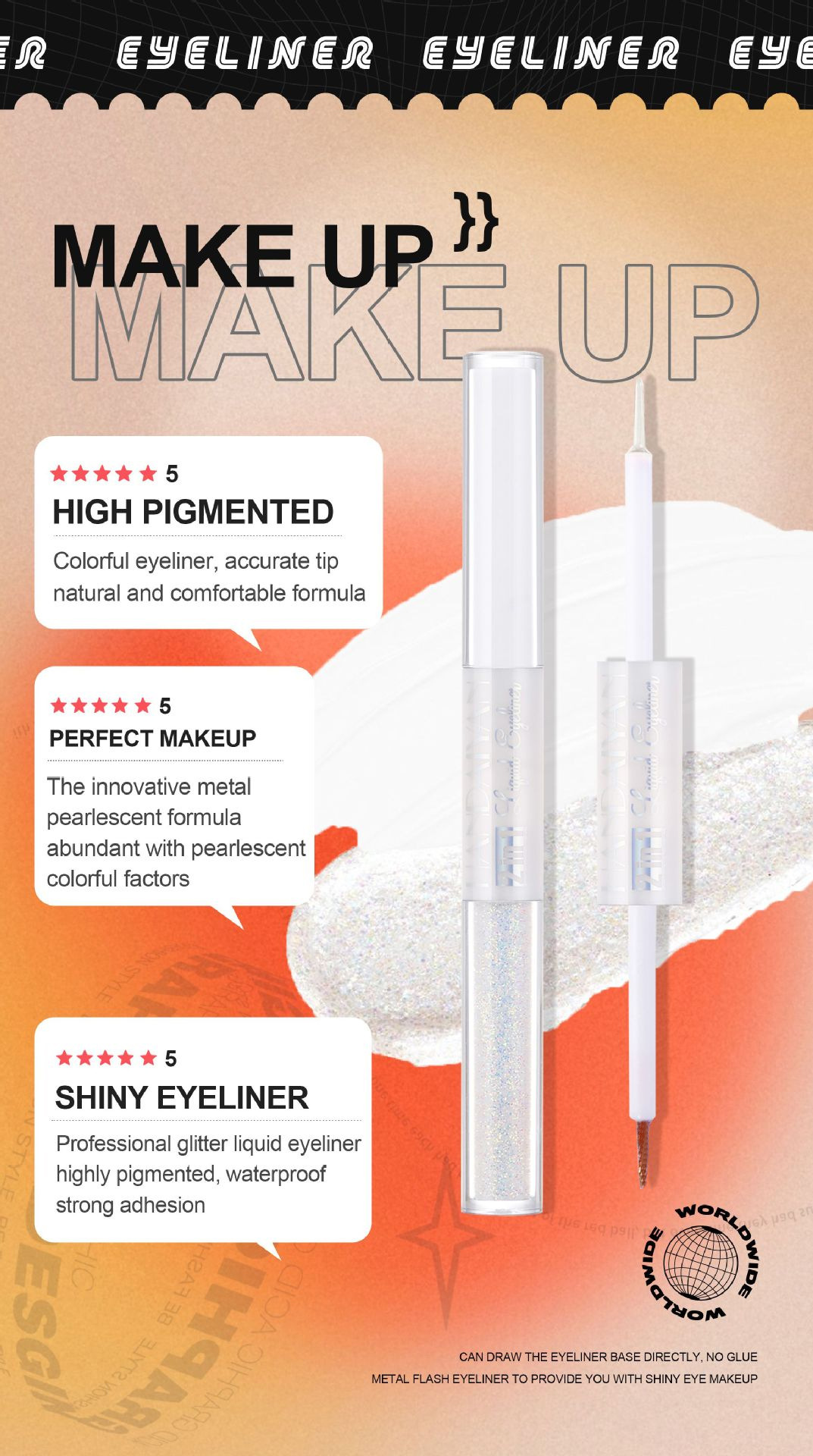 Han Daiyan Double Fine Shiner Color Pencil eyeliner_voghion.com
