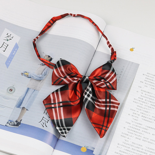 jk uniform bow tie Korean style ladies business front desk bank stewardess hotel hotel professional shirt bow tie flower