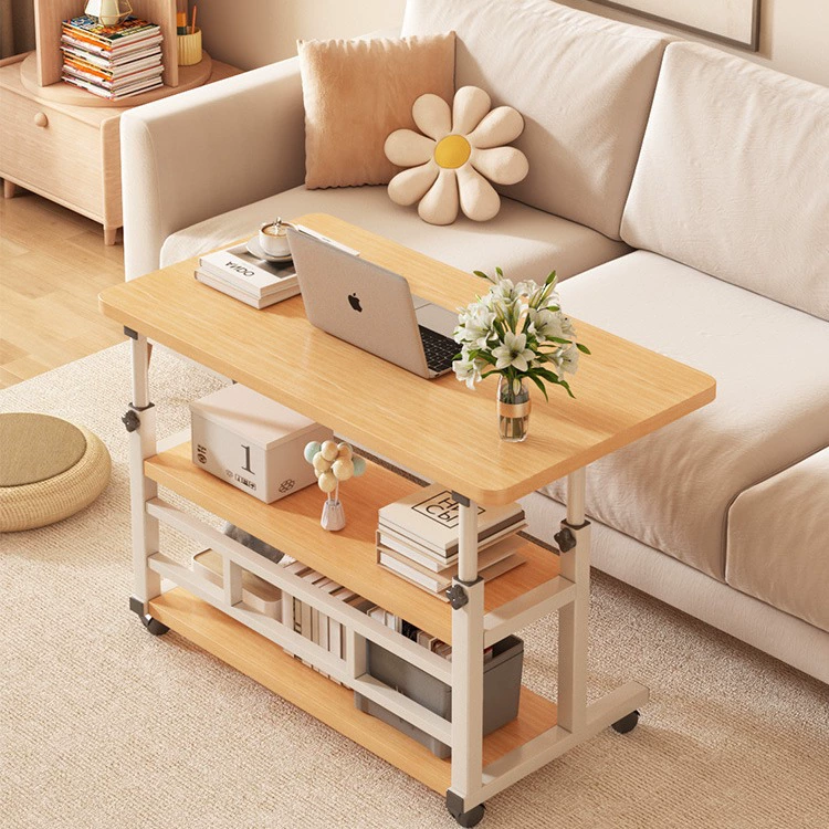 Мобильный подъемный маленький стол спальня компьютерный стол рядом с кроватью для хранения хороших вещей