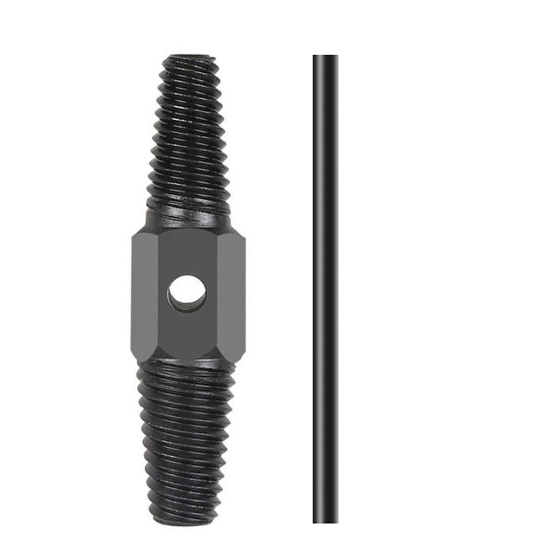 Extractor de alambre roto de tubería de agua de doble cabeza 4 puntos 6 puntos Extractor de tornillo de cabeza rota grifo deslizante