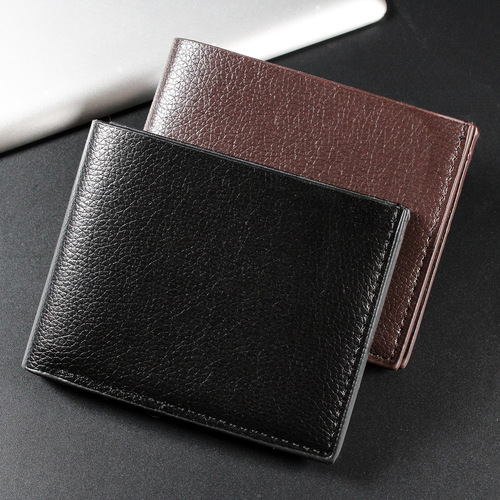 Cross-border supply PU leather multifunctional short men's wallet fashionable foreign trade hot-selling card holder men's wallet