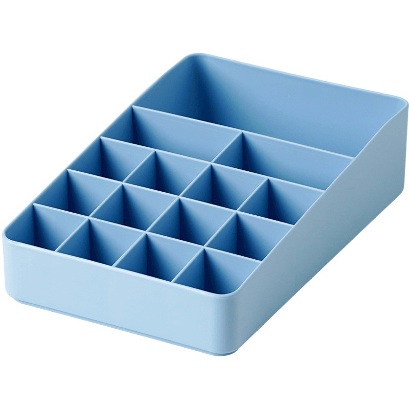 Lipstick Storage Box Manufacturer Wholesale Multi-Compartment Plastic Lip Gloss and Lip Glaze Cosmetic Storage Rack Lipstick Holder Box