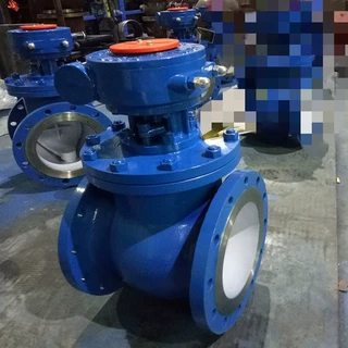DYQ340H-16C 硬密封上装式偏心半球阀 涡轮传动上装式偏心半球阀