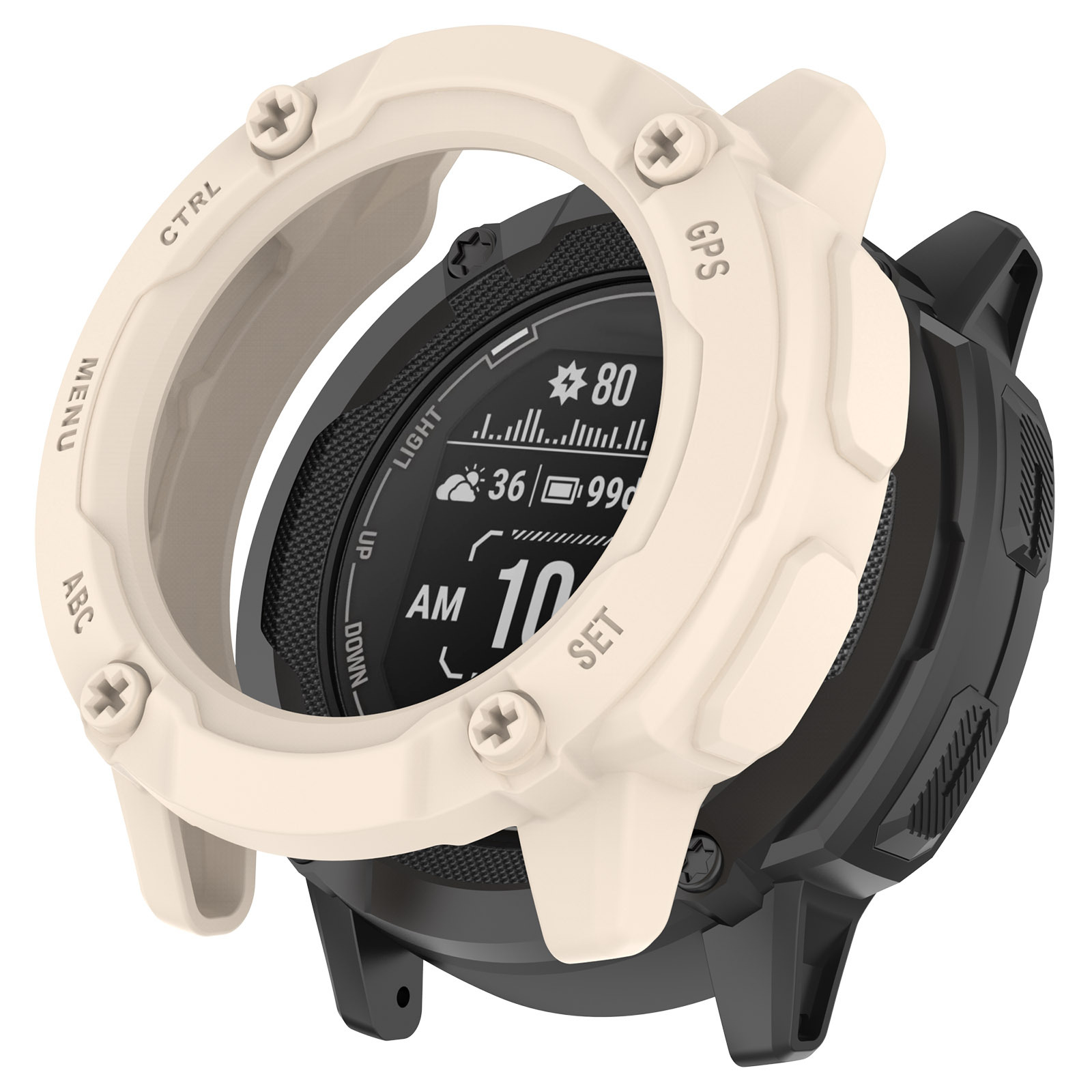 Suitable for Garmin instinct 2X protective case. Garmin Instinct 2X skeletonized armor watch case undefined