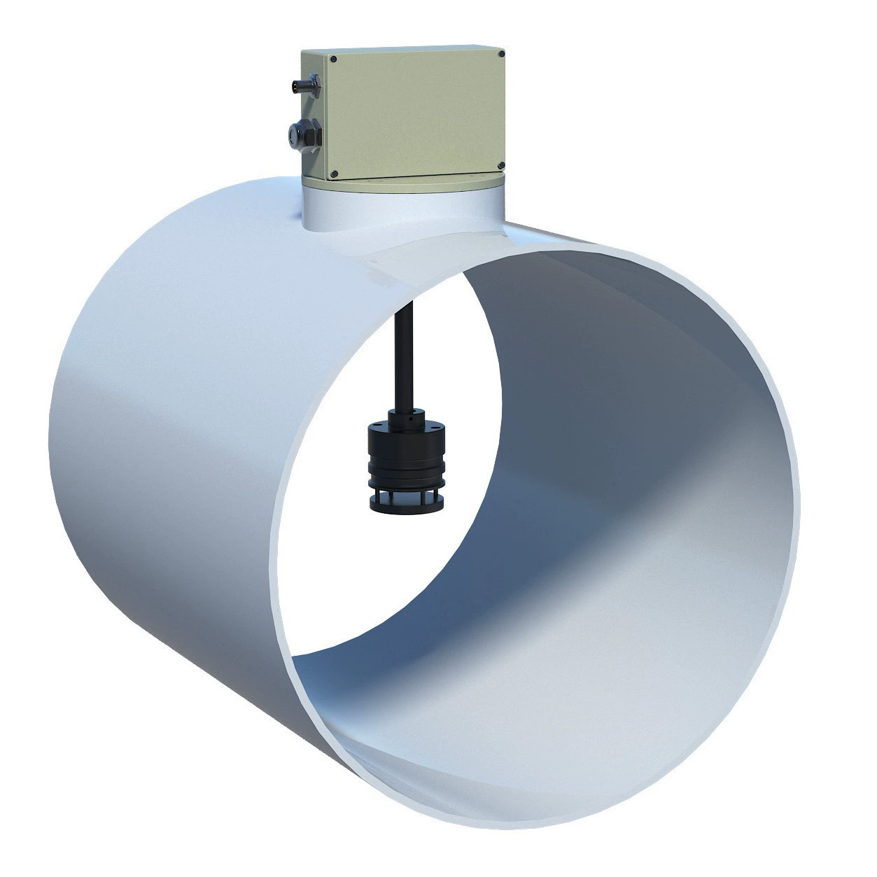 Трубный ультразвуковой спидометр ветра - вентиляционный канал поезд, скорость ветра, направленность ветра/мониторинг потока вентиляционного трубопровода мотоцикла