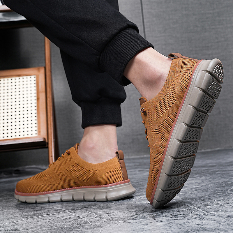 Popular Best-selling Fly-knit Casual Shoes For Men, Lightweight And Breathable Men's Shoes, Summer_vogvips.com