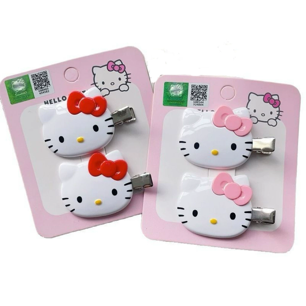 Аксессуары для волос (Licensed Sanrio Hello Kitty) Акриловые зажимы и булавки, милые мультяшные стили