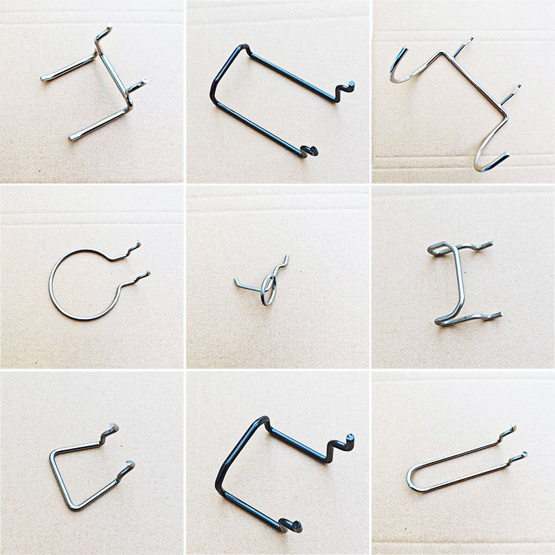 Perforated Board Accessories, Storage Rack Storage Hooks, Perforated Board Tool Display Rack, Stainless Steel Material, Double Line Thickened