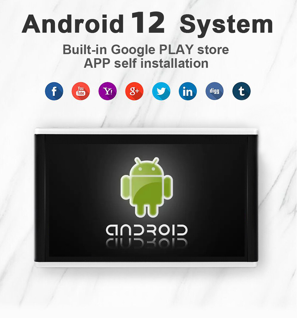10.1-inch rear seat entertainment monitor with headrest 10.1inch External Android monitor 10.1inch Android monitor