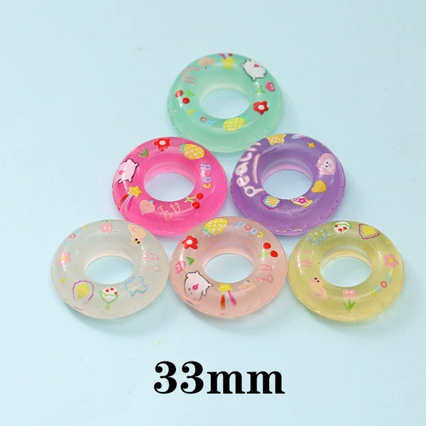 Luminous swimming ring