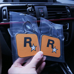 Car air freshener, R star car air freshener, car accessory, car air freshener, long-lasting car fragrance, comprehensive car supplies
