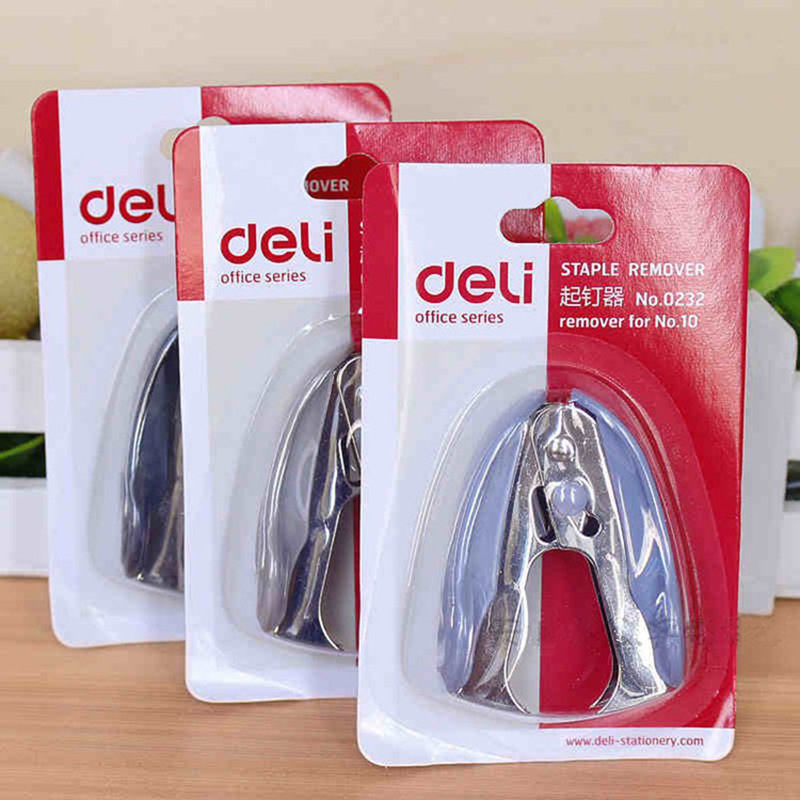 델리 0232 네일 풀러 10 No. 12 스테이플러 이중 목적 네일 풀러 네일 풀러 사무용품