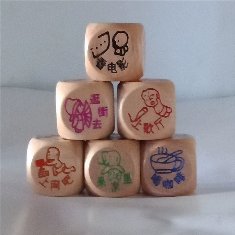 Игрушка, обучающая деревянная увлекательная кость, снятие стресса