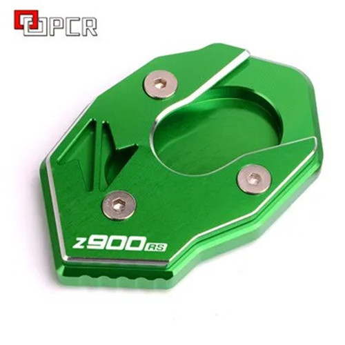 Kawasaki Z900Rs 17-24 Modified Aluminum Alloy Small Kickstand Enlarged Stand Side Stand Parking Foot Pad Accessories