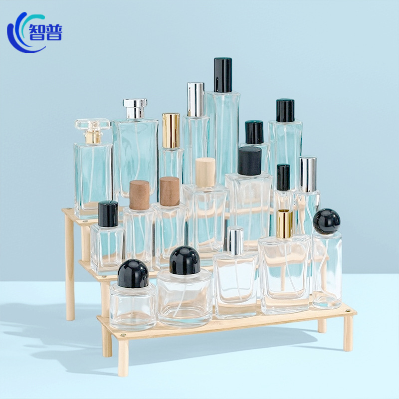 50ml卡口透明玻璃香水瓶多种样式分装瓶按压式喷雾空瓶套装组合