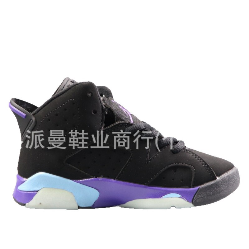 莆田童鞋 aj6亲子篮球鞋男高帮气垫儿童鞋大小童休闲运动鞋|undefined