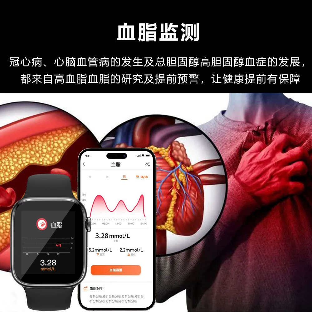 With synchronisation with phone, compatible smart watch for elderly, measures blood pressure, tracks heartbeat