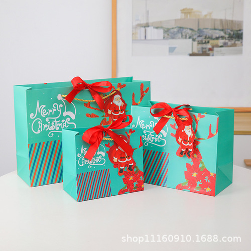  New Christmas Gift Bag Apple Box Gift Bag Christmas Eve Candy Box Paper Bag