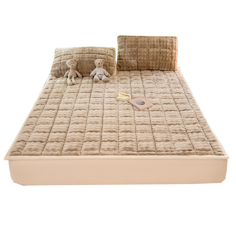 Cama de tercife de leche cojín cojín dormitorio doméstico cojín de cama cálida cojín de cama dormitorio cojín de cama dormitorio para estudiantes cojín de cama individual