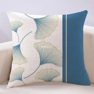 Simple Modern Aesthetic Fresh Ginkgo Living Room Sofa Pillow Bedroom Headboard Cushion Nap Pillow