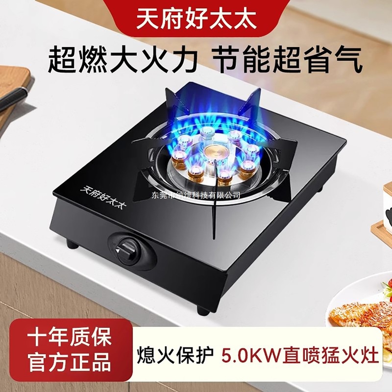 家用燃气灶煤气灶节能煤气罐单灶液化气天然气台式猛火|undefined