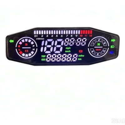 Motorcycle Modified Instrument Assembly Universal automobile instrument