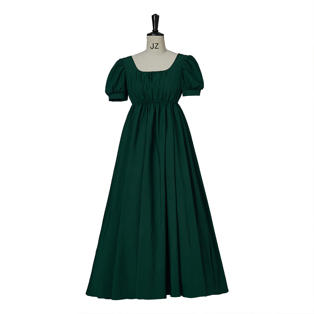 빅토리아 차 원피스 제인 오스틴 원피스 브리지 타운 빈티지 리젠시 원피스 하이 허리 댄스 원피스