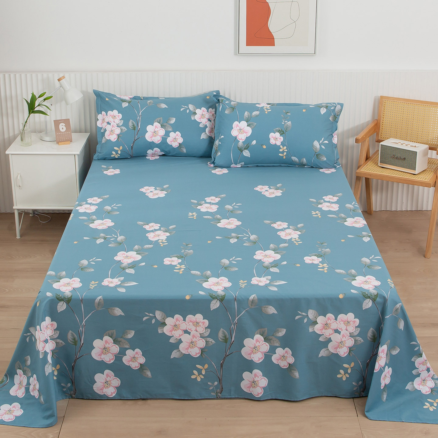 100% algodón sábanas dormitorio de estudiantes cubierta de cama individual niños de verano una sola pieza engrosada edredón al por mayor image 55