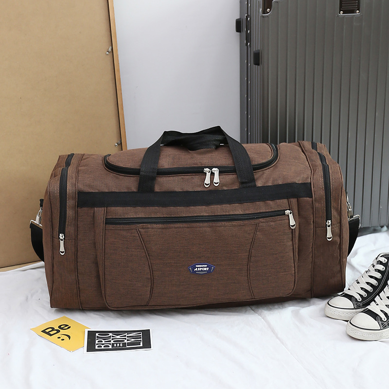 Bolsas de viaje portátiles transfronterizas de gran capacidad para viajes grandes bolsas de equipaje para hombres, ropa de almacenamiento en movimiento, bolsas de equipaje para ropa image 9