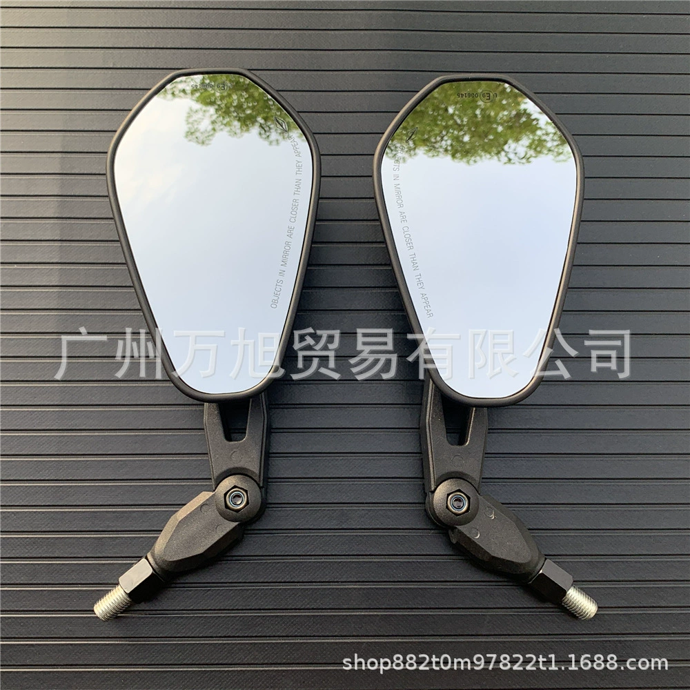 Зеркало заднего вида 10 мм для внедорожного мотоцикла, складное, универсальное, для электросамоката, модификация для бездорожья