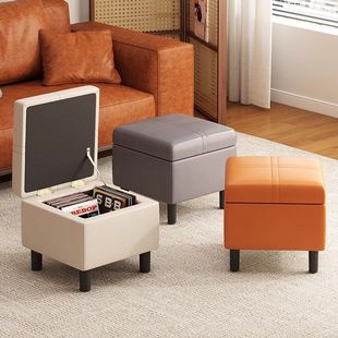 Sofa Soft Cover Shoe-Changing Living Room Footrest Storage Home Entrance Storage Entry Bench Shoe-Wearing Entry Seat Stool