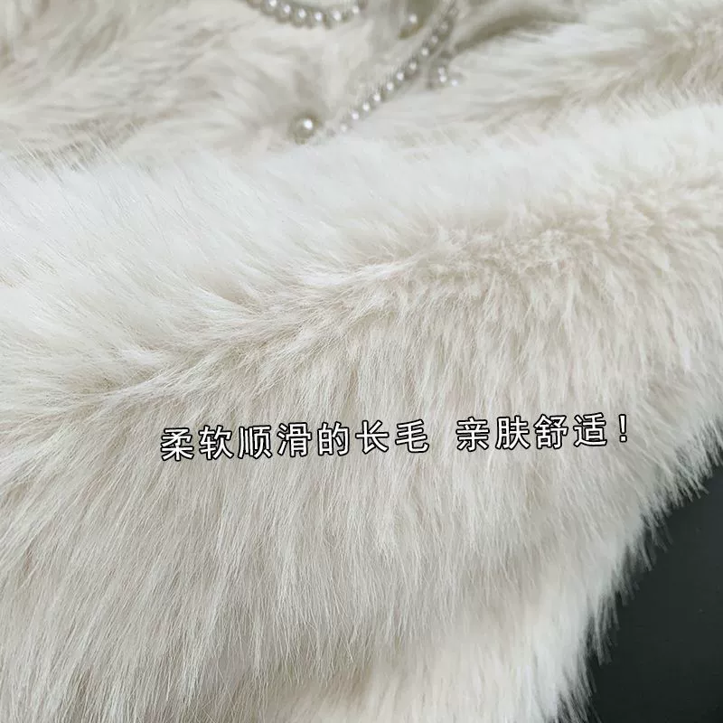 Демикезонная короткая куртка из жемчуга, стиль Chanel