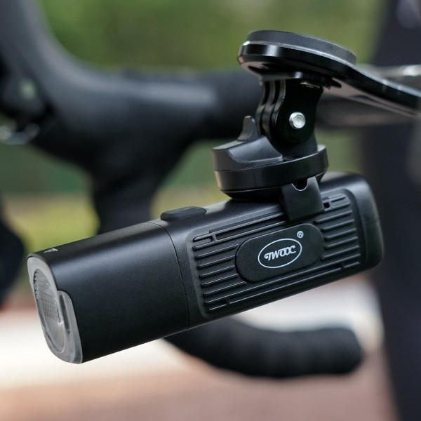 Twooc Bicycle Light Night Cycling Light USB Charging Lighting Headlight Bright Flashlight Waterproof Mountain Bike Cycling Wear