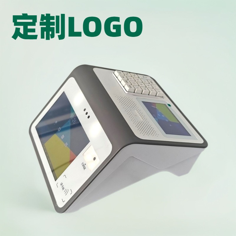 学校园区单位食堂消费机刷IC卡扫码人脸识别收银机食堂刷卡售饭机