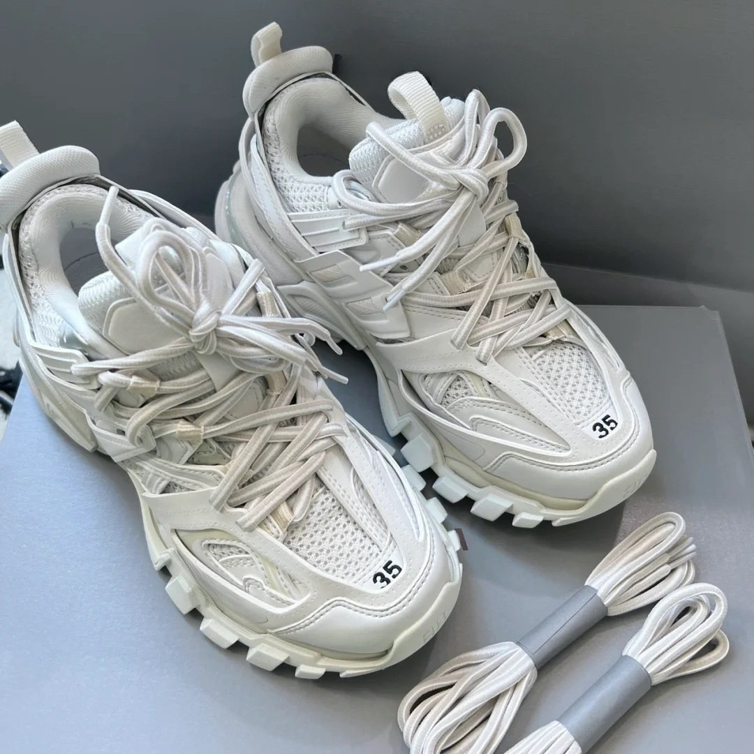 Putian Pure Original Paris Track3.0 Dad Shoes Thick-Soled Height-Increasing Sneakers Retro Casual Running Shoes for Men and Women