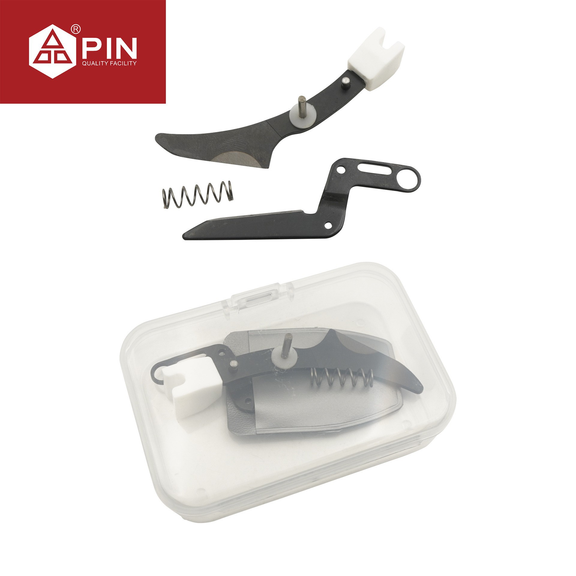 Máquina de corte de tela eléctrica marca PIN, cuchillo de tela de doble corte con batería de litio recargable industrial, tijeras eléctricas para sastre de ropa